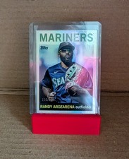2025 Topps Archives Randy Arozarena 1964 Design Rainbow Foilboard #/149 Mariners