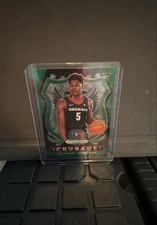 2020-21 Panini Prizm Draft Picks - Crusade Anthony Edwards #81 Green Prizm (RC)