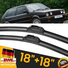 Flach Scheibenwischer 450/450mm für VW Golf 2 (19E) Jetta 2 (19E) Polo 86C Satz