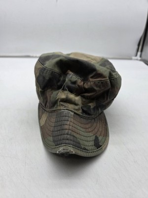 Vintage Atlas Headwear Hat Cap Fitted Mens 7 1/4 Woodland