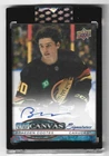 BRAEDEN COOTES  2025-26 CLEAR CUT  UD CANVAS SIGNATURES
