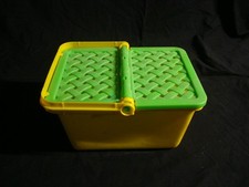 Green Yellow Toy Picnic Basket