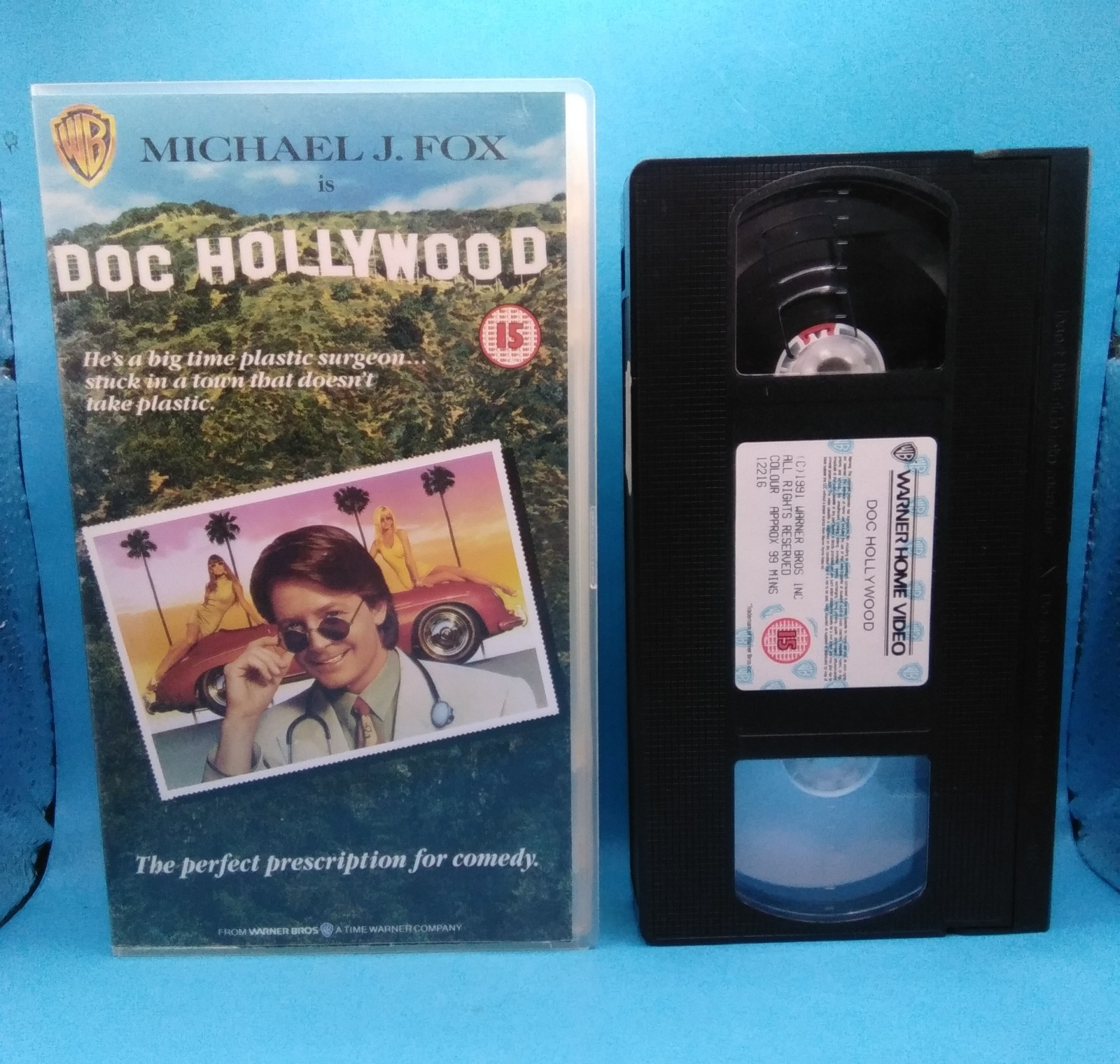 Doc Hollywood - Michael J. Fox - PAL VHS Video Tape.