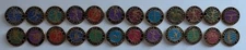 Ultra Rare Complete Set 24 1996 Olympic Individual Sport Medallions Enamel Pins