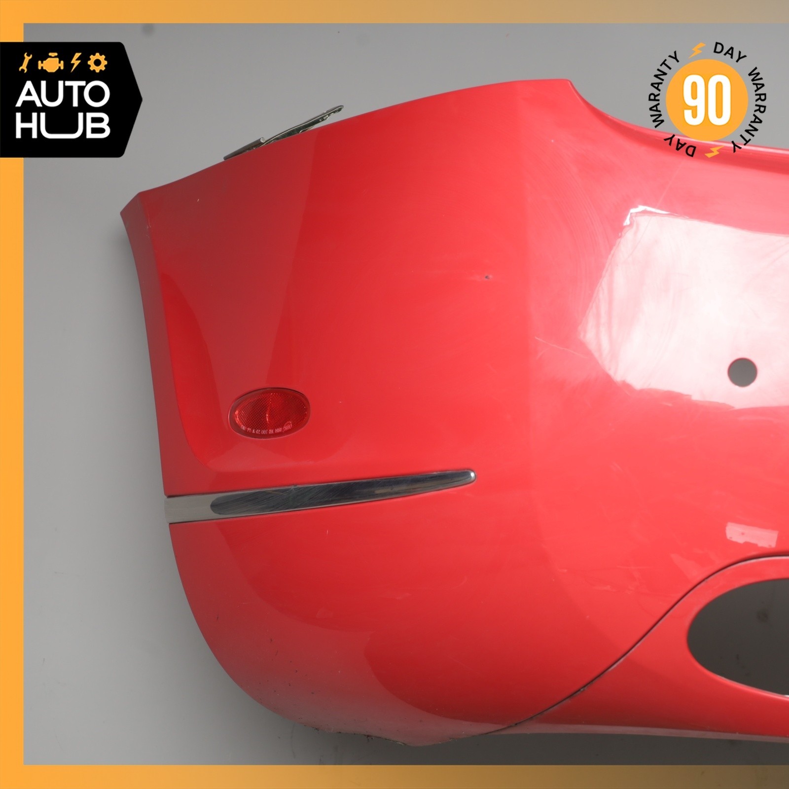 Bentley Continental GT 2003-2010 Rear Rear bumper Red