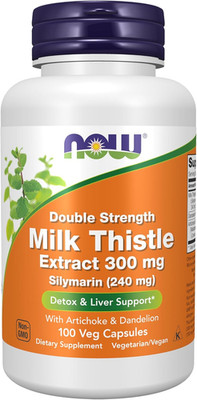 Supplements, Silymarin Milk Thistle Extract 300 Mg with Artichoke and Dandelion,