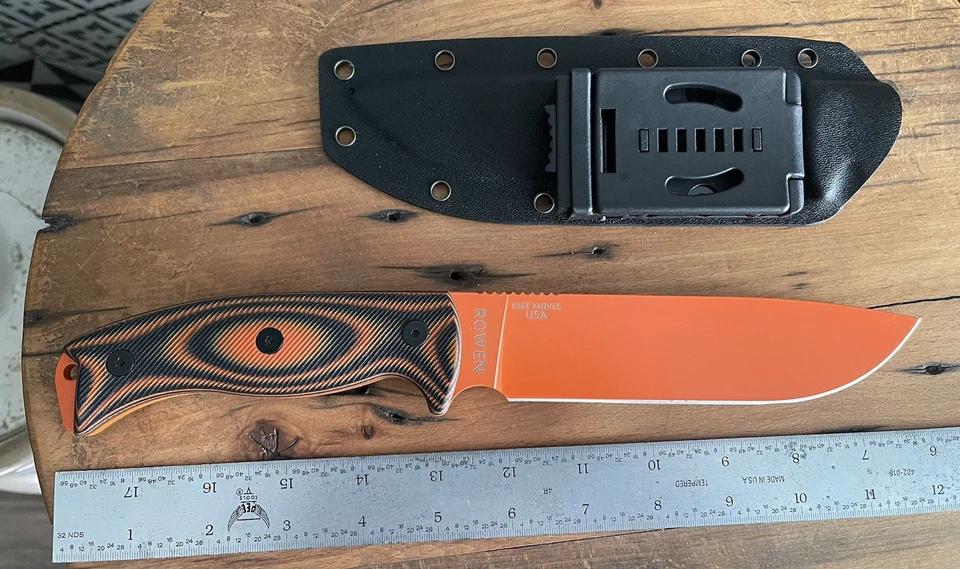 ESEE Model 6 Fixed Blade Knife 1095HC Steel Full Blade G10 Handle - Image 2 of 4