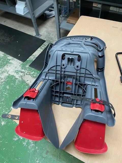 Suporte de quadro traseiro Bellelli Pepe montado em quadro para porta-crianças 26`/27.5`/700C - Imagem 2 de 4