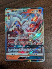 SM137 Reshiram GX | Black Star Promo | Holo Rare Pokemon TCG Sun & Moon NM on eBay