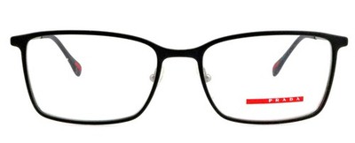 New PRADA Linea Rossa VPS51L 368-1O1 56mm Gray Eyeglasses Frames Italy Unisex