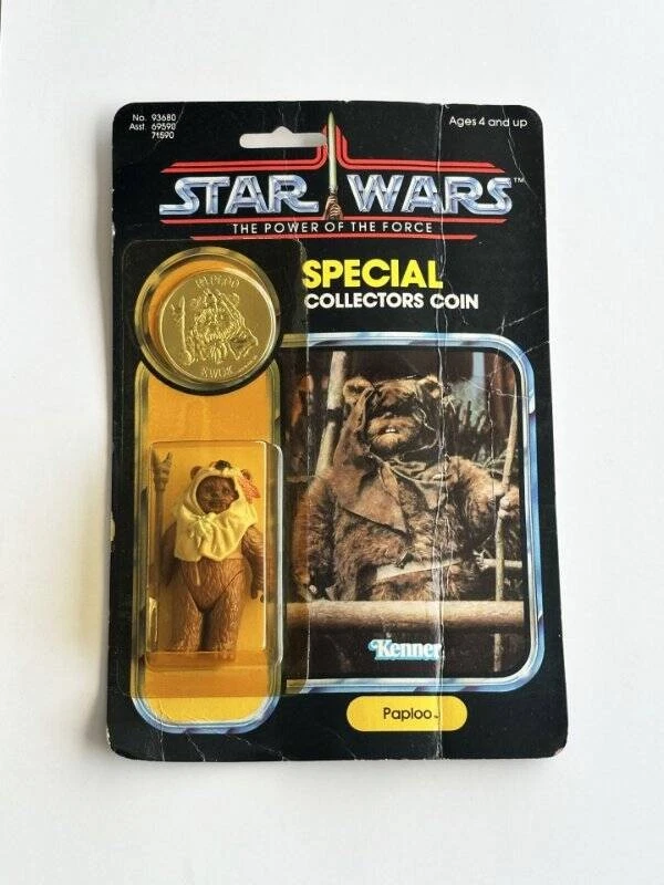Ewok Endor Paploo Kenner Vintage Star Wars Original 1983