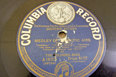 Rare 1915 Souvenir 78RPM San Francisco Panama Red Cross Margaret