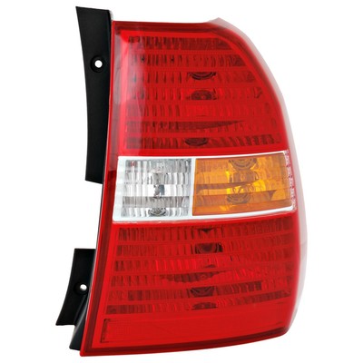Halogen Tail Light For 2005-10 Kia Sportage Type 1 Right Ambr/Clr/Rd w/Bulb CAPA