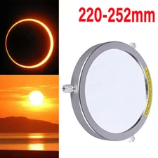220-252mm Solar Filter Baader Film Metal Cover for Astronomical Telescope 1pcs