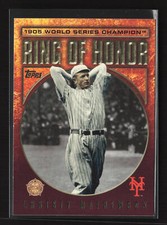 2009 Topps Ring of Honor #RH79 Christy Mathewson New York Giants