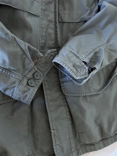 Giacca Marc Jacobs Cargo utilità militare taglia L grigio kaki bottoni coulisse - Foto 10 di 16