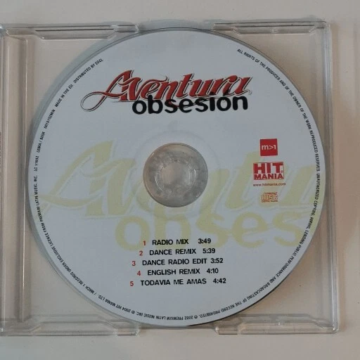 Aventura Obsesión (2002/04) [Maxi-CD] - Bild 2 von 3