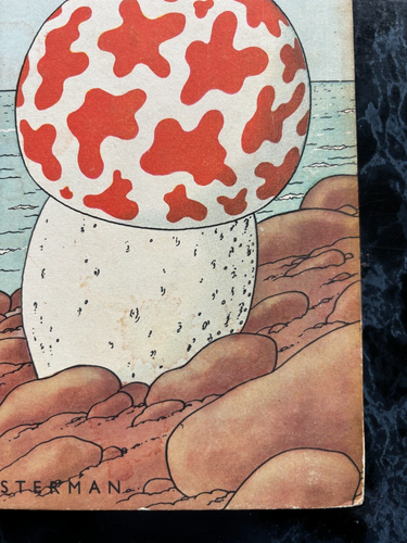 TINTIN - L'ETOILE MYSTERIEUSE - B1 - 1946 - papier épais - BE+ - Imagen 6 de 24