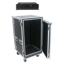  20 Space ATA Shock Mount Rack Road Case 20 D...