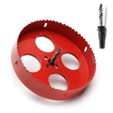 Utoolmart Bimetal 6-1/4 Inch Hole Saw Professional Stainless Steel Drill Bits...