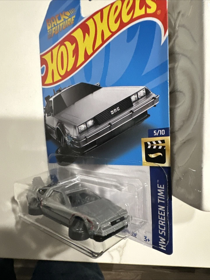 Hot Wheels Regreso al Futuro Máquina del Tiempo Modo Flotante #60 Pantalla HW MUY RARO Foto 4 de 4