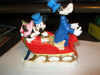 DISNEY Schmid Hand-Painted Music Box - Winter Wonderland #129 OF 5000 EXC