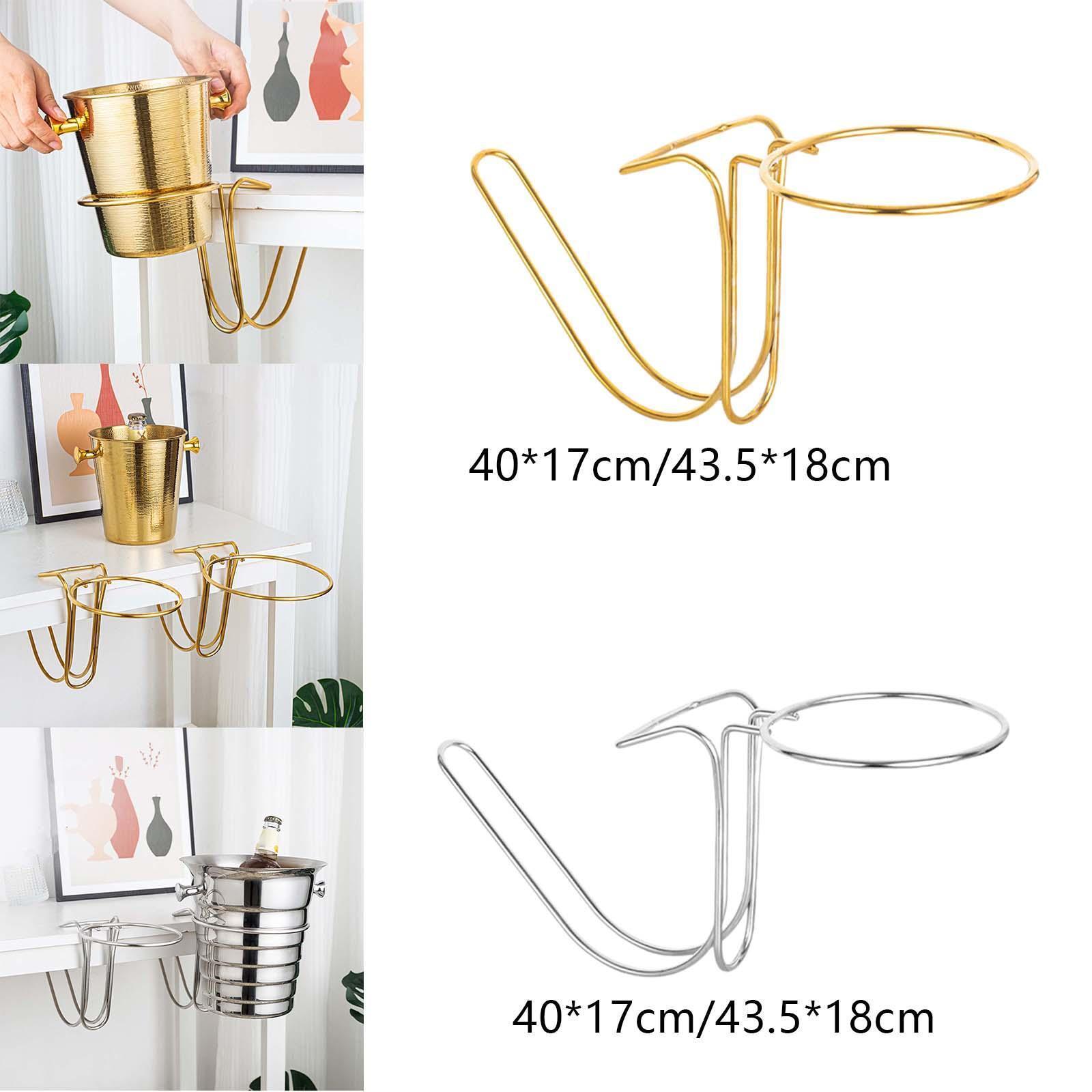 Desktop Ice Bucket Rack Universal Wine Bucket Stand for Travel ...