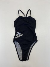 Adidas Solid Infinitex C Back One Piece Swimsuit Size 30