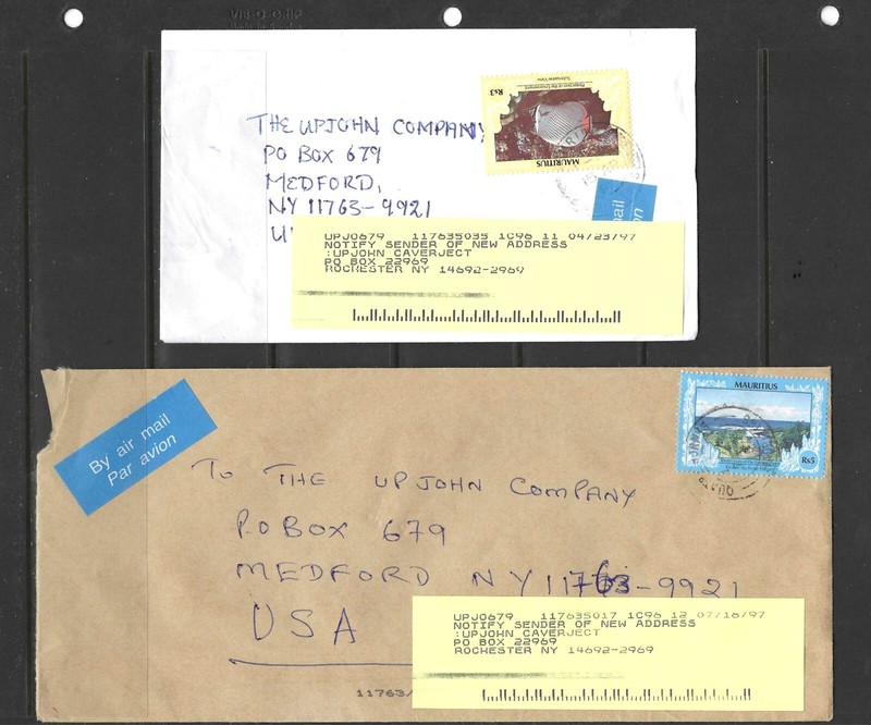 Mauritius, 2 covers