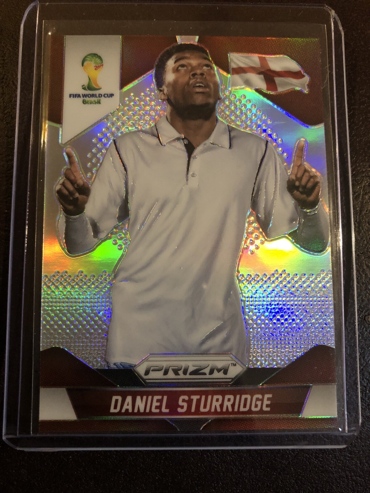 2014 Panini Prizm World Cup DANIEL STURRIDGE Silver Prizm Refractor Card #140