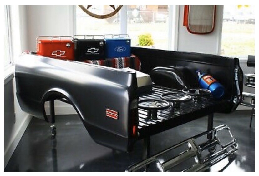 67-72 Chevy C10 K10 Truck Driver & Passenger Side Rear View Door ...