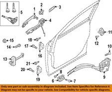 MAZDA OEM 19-25 3 Front Door Lock Hardware-Handle Base BDTS5942XF