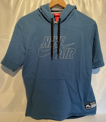 nike short sleeve pullover hoodie