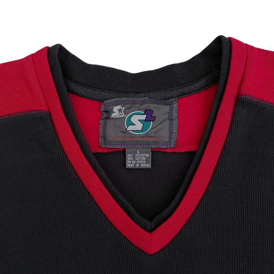 Sudadera Jersey Algodón Logo Starter Vintage Años 90 Talla Grande Foto 4 de 4