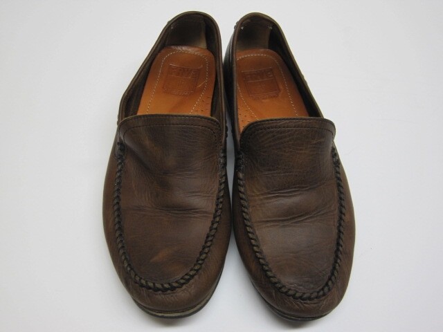 Frye Lewis Venetian Brown Leather Men display picture 2