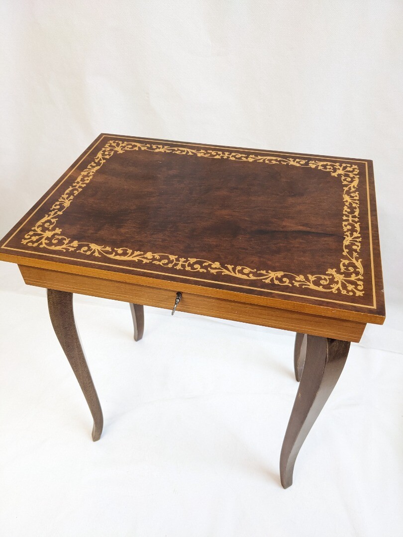 Vintage Music Box Table Working Dr. Schiwago CS W39 eBay