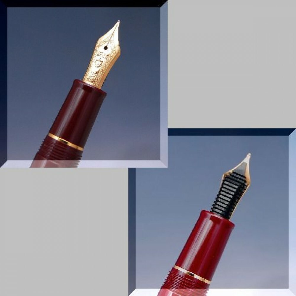 Sailor Profit 1911 Standard 14k Fountain Pen Maroon Medium Nib 11