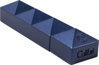 COLIBRI ''QUASAR'' CIGAR PUNCH 7 / 9 / 12MM / BLUE ** NEW in BOX **