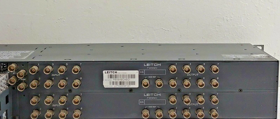 Leitch Harris Panacea 8x8 Router model P8X8AEC P-8X8AECAECI P-8X8AEC - Image 2 of 4