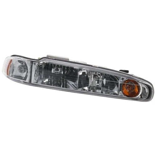 Right Side Halogen Head Lamp Assembly Fits 1998-02 Oldsmobile Intrigue GM2503199 - Image 2 of 4