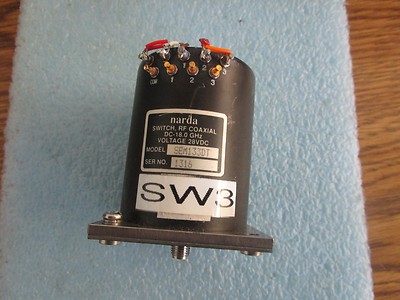 Narda Modell: Sem133dt RF Koaxial Schalter 