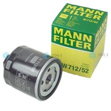 Original MANN FILTER ÖLFILTER W712/52 für SKODA FABIA I & II 1.4 / 1.4 16V