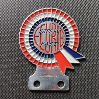 Mo nte ca rlo mini rally badge emblem fast B MC ecu rie fast safety ros ...
