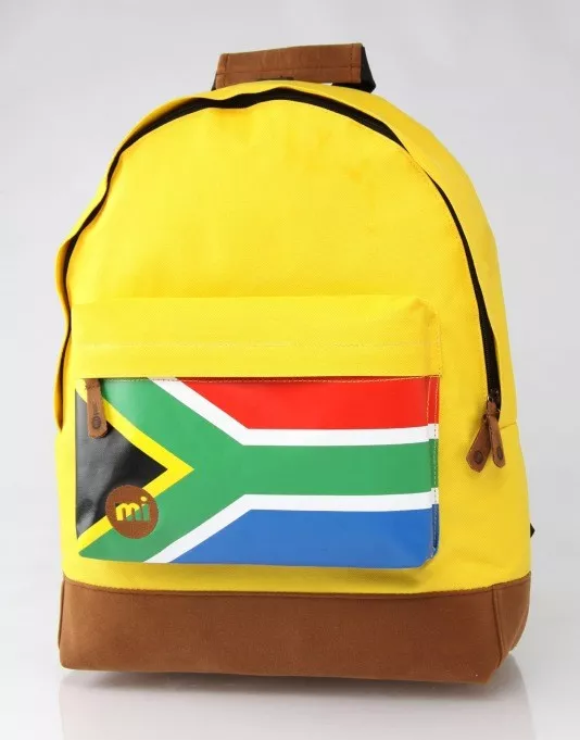 Mi Pac Backpack Mi Pac School Rucksack South Africa Flag eBay