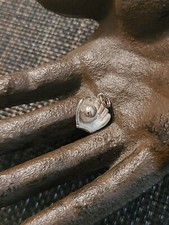 VINTAGE STERLING SILVER BASEBALL SOFTBALL GOVE AND BALL PENDANT CHARM