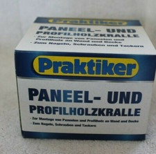 Paneel- und Profilholzkralle 100 Stk. 3 mm bei fester Feder -   Praktiker