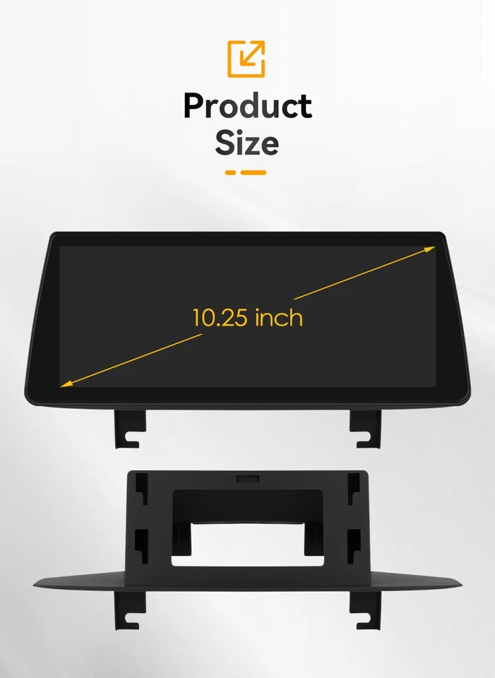 10.25" Android 13 Car Stereo Apple CarPlay GPS Nav For BMW 3 Series F30 F31 NBT - Image 4 of 4