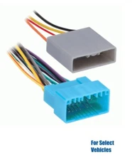 Factory Amplifier Bypass Wire Harness Plug for 2006-2011 Honda Civic w/Amp