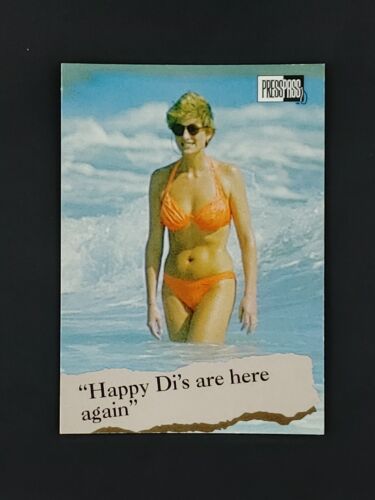 Princess Diana Happy Di's Royal Family 1993 Press Pass #7 ungraded Gem MT " - Picture 1 of 2