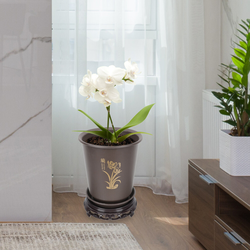 indoor plant pots with drainage Large Orchid Container Indoor Plant